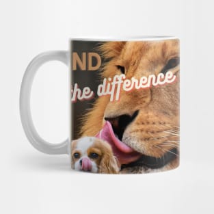 Find the difference - Cavalier and Lion Mug